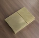 Панель змиву KOER KT-0610-12 240x160x32mm пластикова, кнопка квадратна (колір матове золото) (KR6137) - изображение 2