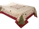 Скатертина новорічна гобеленова Lefard "Christmas delight" 140х180 см (732-383) - зображення 1