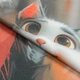 Ткань купон декоративный Кот, песик 45х45 см (260г/м.кв шт) 192557 - изображение 3