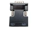 Адаптер HDMI-VGA з аудіо 1080p, конвертер для під'єднання до монітора з VGA-роз'ємом. - зображення 1