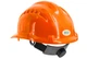 Каска захисна 3003 OLSON помаранчева вентильована з храповом HDPE (29009) - зображення 6