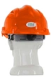 Каска захисна 3003 OLSON помаранчева вентильована з храповом HDPE (29009) - зображення 7