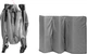Дорожная кроватка Caretero Esti graphite 3в1 126 × 65 × 74 см (5908310386775) - изображение 7
