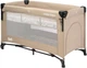 Дорожная кроватка Caretero Esti Brown 3в1 126 × 65 × 74 см (5908310397795) - изображение 1