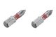 Комплект біт Intertool Storm PH1 25 мм (2 шт.) з високоміцної сталі S2 для шурупокрутів - изображение 2