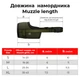Намордник из сетки для собак WAUDOG PRO, пластиковий фастекс, хаки, размер XS, обхват морды 14-20 см (689531) - изображение 6