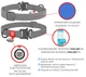 Нашийник WAUDOG WATERPROOF з QR паспортом для великих собак, водостійкий, пряжка-фастекс з площадкою для гравіювання, 46-70 см 40 мм Салатовий (28015) - зображення 4