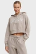 Жіноче сіре худі DKNY XS DP4T9938 - зображення 1