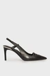 Жіночі чорні шкіряні слінгбеки MALDEN DKNY 39 K1500466 - зображення 1