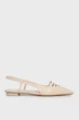 Жіночі бежеві шкіряні слінгбеки MIKADO DKNY 36 K1524221 - зображення 1