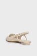 Жіночі бежеві шкіряні слінгбеки MIKADO DKNY 36 K1524221 - зображення 5