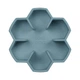 Миска для медленного кормления WAUDOG Silicone, серая, 750 мл - изображение 2