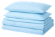 Простынь на резинке MirSon №12-4608 Clear Water Mikrosatin Premium 200x220 - высота 25 см (2200006410904) - изображение 1