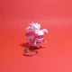 Брелок Игрушка Кот С Хвостом Fluffy Tail Cute Flexi Cat Toy Keychain Розовый 12 См 3Д Печать - изображение 5