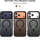 Чехол Wave Premium Matte Insane Guard case with MagSafe (TPU+PC) для Apple iPhone 17 Pro 6.3" Black - изображение 8