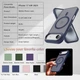 Чохол Wave Premium Matte Insane Guard case with MagSafe (TPU+PC) для Apple iPhone 17 Air 6.7" Midnight Blue - зображення 7