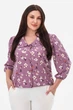 Блуза FLORA фіолетова 5XL (3044094) - изображение 1