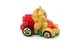Машинка Базова Hot Wheels Feline Lucky Maneki-Neko 9.29 Experimotors 1:64 JJJ54 Gold - зображення 4