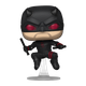Фигурка FUNKO POP! Сорвиголова Daredevil Black Suit Born Again 107mm 1578 91849 - изображение 1