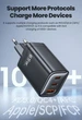 Зарядное устройство для Toocki 65W GaN Charger USB Type C QC4.0 PD3.0 SCP - изображение 5