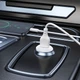 Автомобільний зарядний пристрій XO CC68 USB-A 18W White (CC68.white) - зображення 5