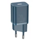 Мережевий зарядний пристрій Baseus Super Si Quick Charger 1C 20W EU Blue - изображение 1