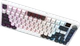 Бездротова механічна клавіатура GamePro MK160D Pro QLAB Sakura Switch White - зображення 4