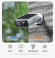 Беспроводная солнечная камера видеонаблюдения Baseus Security S1 Lite (2K, IP67, Wi-Fi) - изображение 4