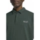 Поло спортивне DELGAMI POLO M Jack Wolfskin 1809801_E0271 54 Зелений (4064886694957) - изображение 4