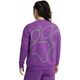 Світшот CELEBRATE THE PAW CREWNECK W Jack Wolfskin A65903_T0408 42-44 Фіолетовий (4064886665209) - изображение 2