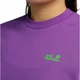 Світшот CELEBRATE THE PAW CREWNECK W Jack Wolfskin A65903_T0408 42-44 Фіолетовий (4064886665209) - изображение 4