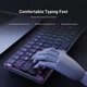 Бездротова механічна клавіатура Onikuma G-19 з RGB підсвіткою та Bluetooth для ПК та ноутбуку Чорний - зображення 3