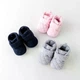Мягкие пинетки "Toesies" для малышей с липучкой и нескользящей подошвой (длина стельки 11 см) (0-6 месяцев) темно-синий (KS1061) - изображение 2