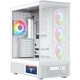 Корпус Modecom VOLCANO AQ400 ARGB MIDI SIDE LCD 6,2”, 4x120mm fans WHITE без БЖ ATX - зображення 4