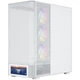 Корпус Modecom VOLCANO AQ500 ARGB MIDI FRONT LCD 6,2”, 4x120mm fans WHITE без БЖ ATX - изображение 1