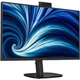 TFT 27' Philips 27B2N3500JH, QHD IPS,120Hz, 2xHDMI, DP, USB-hub, Cam, HAS, Pivot, кол., чорний - зображення 2