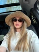 Соломʼяна панама з регульованим полем One Size темно-бежева - изображение 5