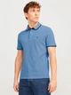 Поло длинное мужское Jack & Jones 12136668 L Bright Cobalt (5713738372039) - изображение 1