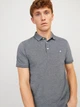 Поло длинное мужское Jack & Jones 12136668 L Anthracite (5715501875990) - изображение 4