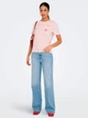 Футболка хлопковая женская ONLY 15317989 XS Pale Lilac (5715871535388) - изображение 3