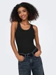 Майка женская ONLY 15345994 M Black (5715675307242) - изображение 4