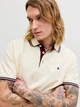 Поло длинное мужское Jack & Jones 12136668 L Antique White (5715733951899) - изображение 4