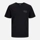 Футболка хлопковая длинная мужская Jack & Jones 12151955 XS Black (5715602802390) - изображение 7