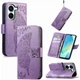 Чохол-книжка з малюнком UniCase Butterfly Pattern для Xiaomi Poco X8 Pro - Light Purple - зображення 4