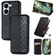 Чохол Deexe Rhombus Wallet для Xiaomi Poco X8 Pro - Black - зображення 4