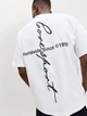 Футболка хлопковая длинная мужская Jack & Jones 12292982 XL Bright White (5715866860426) - изображение 4