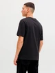 Футболка хлопковая длинная мужская Jack & Jones 12298017 S Black (5715868965914) - изображение 2