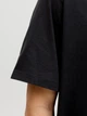 Футболка хлопковая длинная мужская Jack & Jones 12298017 2XL Black (5715868966072) - изображение 5