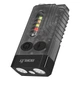 Фонарик BORUiT V10L с лазерной указкой, аккумуляторный, 1000 lm, USB Type-C черный - изображение 1