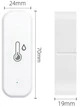 Умный WiFi термометр гигрометр Tuya Smart Life комнатный датчик температуры и влажности беспроводной монитор климата белый - изображение 2